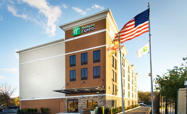 Holiday Inn Express Washington Dc-Bw Parkway By Ihg Hyattsville Esterno foto